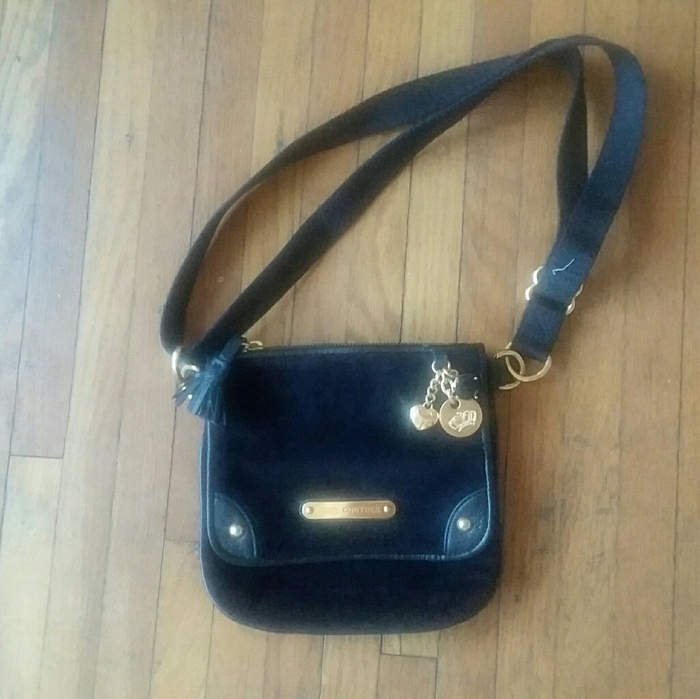 Juicy Couture Black satchel!!!!!!! Poka-Dot Interior soft material
ITEM #1 - Picture 8 of 16
